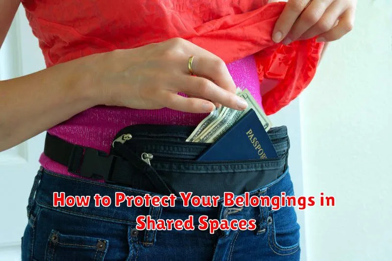 How to Protect Your Belongings in Shared Spaces