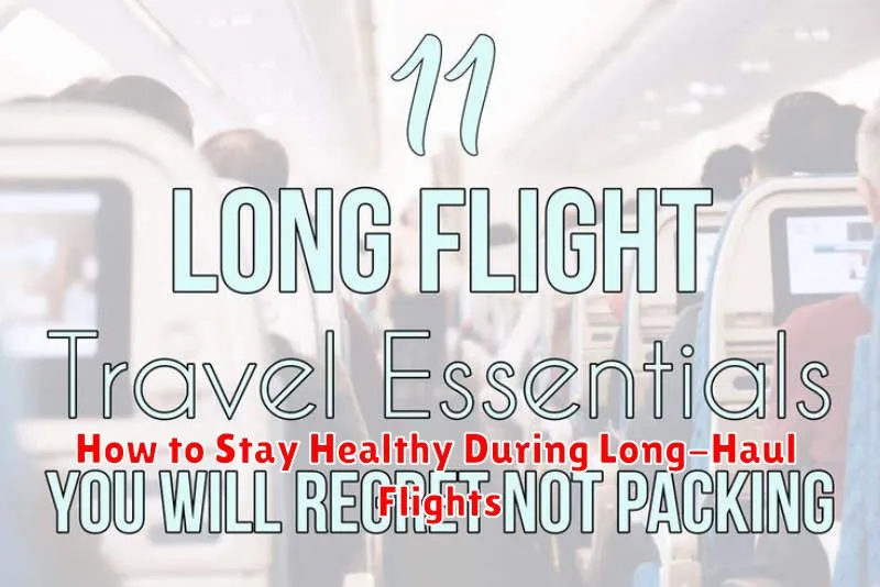 How to Stay Healthy During Long-Haul Flights