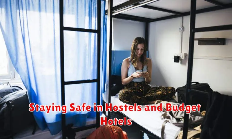 Staying Safe in Hostels and Budget Hotels