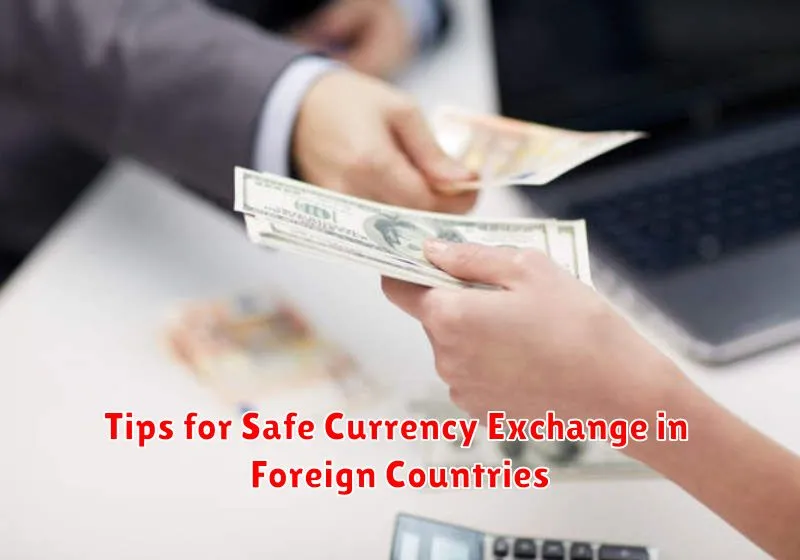 Tips for Safe Currency Exchange in Foreign Countries
